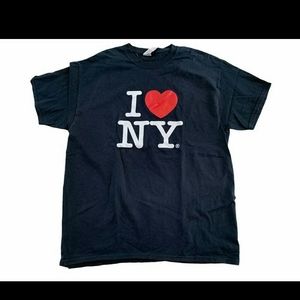 Glidan men's large I love New York Te
